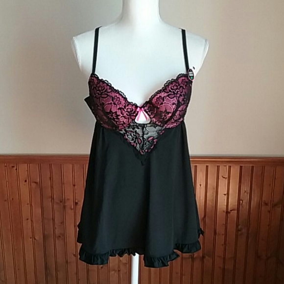 Rene Rofe | Intimates & Sleepwear | Nwot Blackpink Rene Rofe Nightie ...